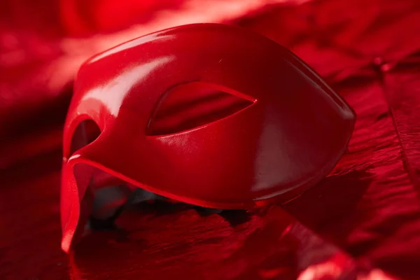 Carnival red mask — Stock Photo, Image