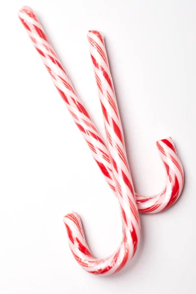 Christmas candy canes — Stock Photo, Image