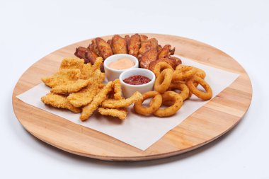 soslar ile et iştah açıcı set