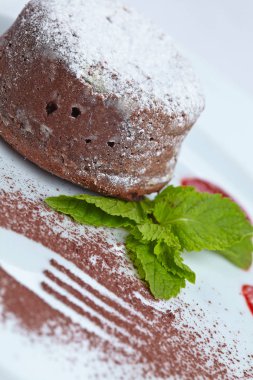 lezzetli çikolata tatlı