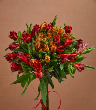 parlak çiçek buketi