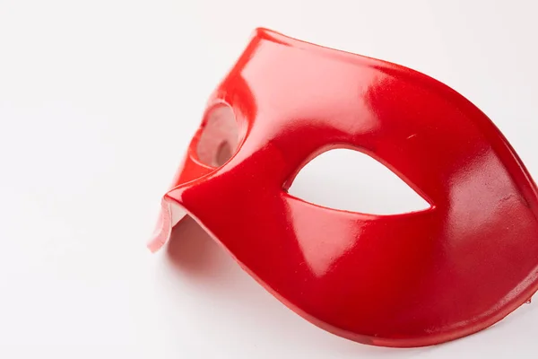 Carnaval máscara vermelha — Fotografia de Stock