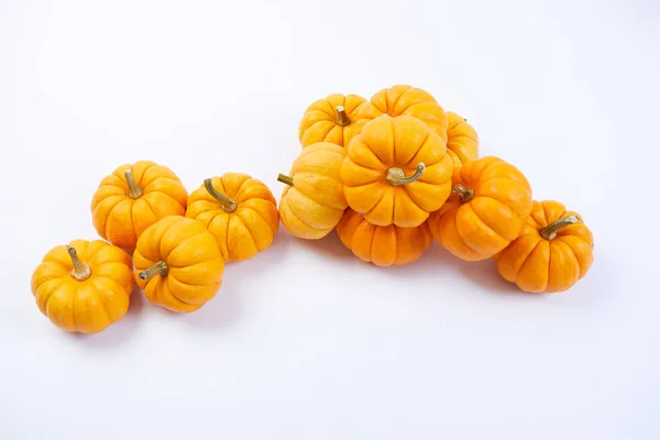 Piccole zucche arancioni — Foto Stock