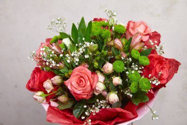 güzel taze çiçek buketi, Festival kavramı