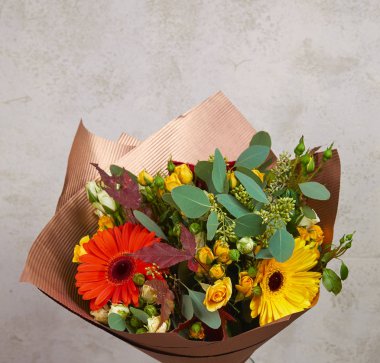 güzel taze çiçek buketi, Festival kavramı