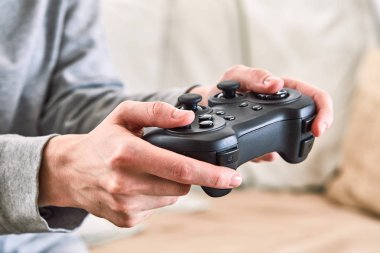 oyun çubuğu denetleyicileri süre iskambil video spor evde tutan adam