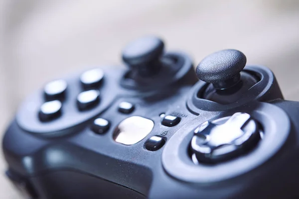 Nuevo Controlador Videojuegos Primer Plano — Foto de Stock