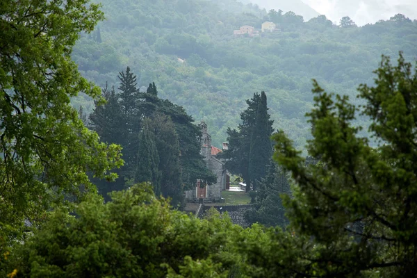 Malebný Výhled Krásnou Krajinu Černé Hoře — Stock fotografie