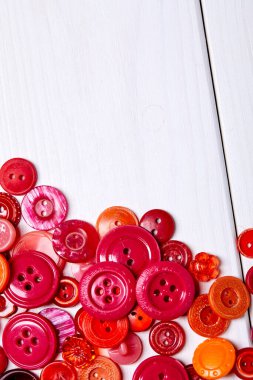 Renkli antika düğmelerin arkaplan ve dokusu