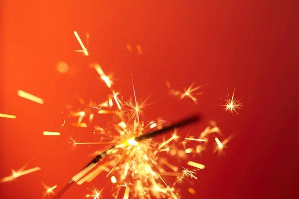 Christmas Newyear Party Sparkle Close View — Stock Photo, Image