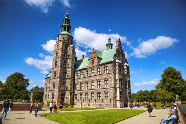 Kopenhag, Danimarka - 15 Ağustos 2016: Rosenborg bir r kalesidir