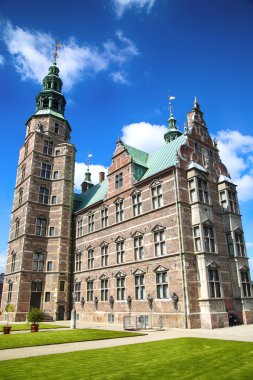 Kopenhag, Danimarka - 15 Ağustos 2016: Rosenborg bir r kalesidir