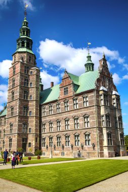 Kopenhag, Danimarka - 15 Ağustos 2016: Rosenborg bir r kalesidir
