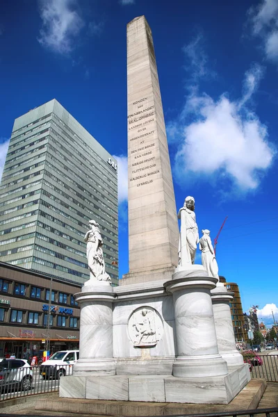 Kopenhagen, Denemarken - 16 augustus 2016: The Liberty Memorial is p — Stockfoto