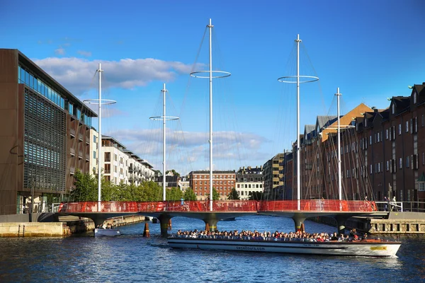 Kopenhaga, Dania-16 sierpnia 2016: piękny widok na m — Zdjęcie stockowe