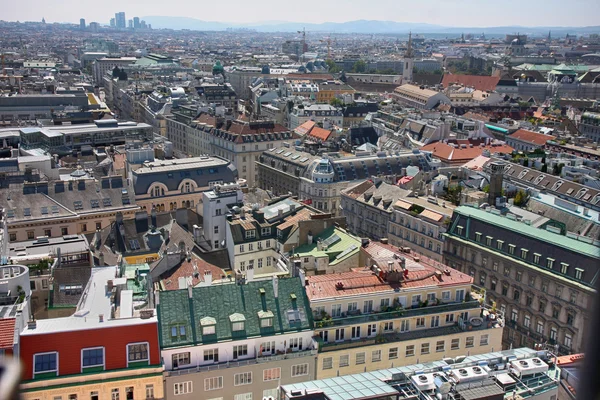 Vienne, Autriche - 19 août 2012 : Panorama de Vienne, aérien vi — Photo