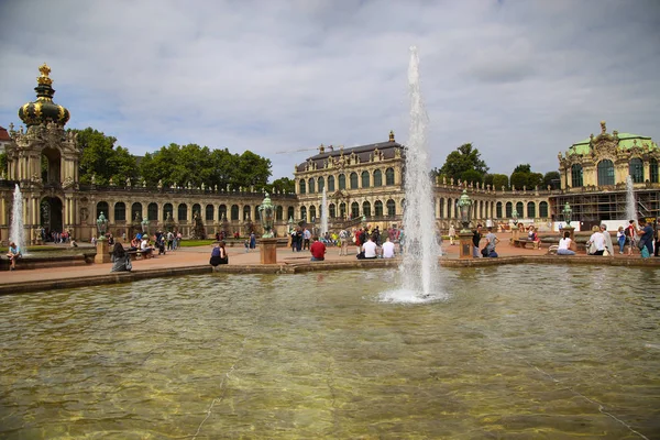 Dresden, devlet Saksonya, Almanya — Stok fotoğraf