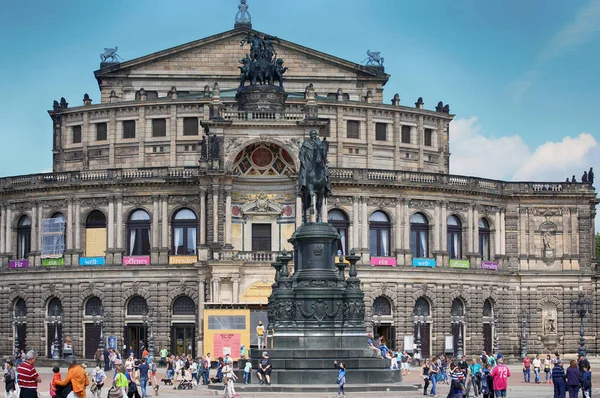 Dresde, Estado de Sajonia, Alemania — Foto de Stock