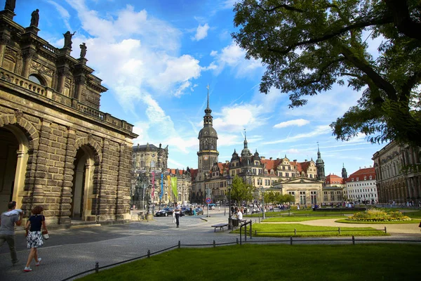 Dresden, Estado da Saxónia, Alemanha — Fotografia de Stock