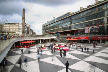 Sergels Torg, Stockholm, İsveç 