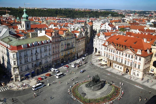 Prag, Tschechische Republik - 24. August 2016: Blick auf die Altstadt — Stockfoto