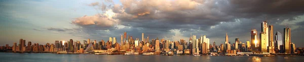 Manhattan Skyline Dal New Jersey New York — Foto Stock