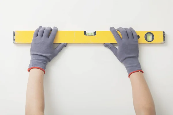 Use of the measuring tool — Stock Image Use of the measuring tool Royalty Free Stock Photos