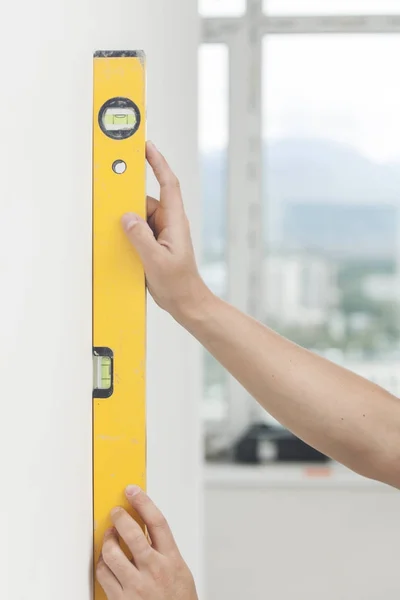 Use of the measuring tool — Stock Image Use of the measuring tool Stock Photo
