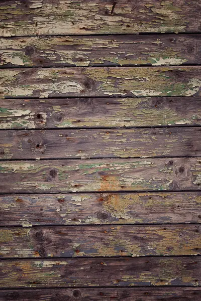 Textura de madeira velha com nó — Fotografia de Stock