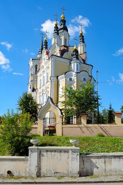 Tomsk, woskresenskaja Kirche — Stockfoto