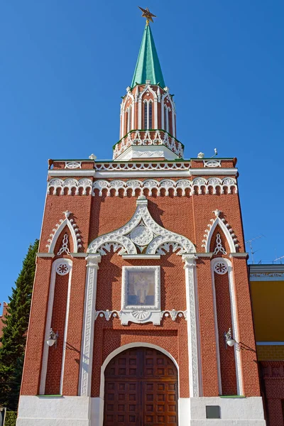 Moskou, Nikolskaya toren van het Kremlin — Stockfoto