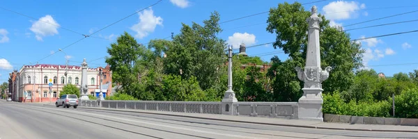 Tomsk, Stone bridge — Stock Photo, Image