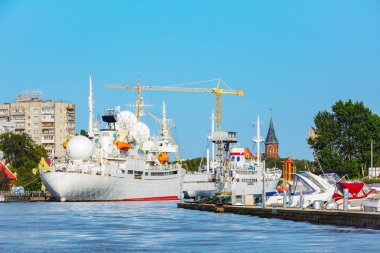 Kaliningrad, nehir manzarası