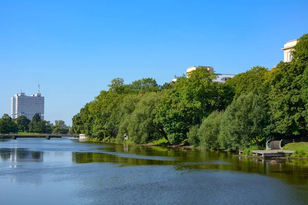 Kaliningrad, dolní rybník — Stock fotografie