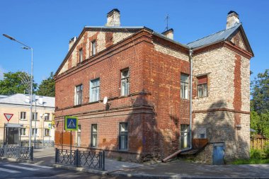 Pskov, apartman Bertha 'nın eski bir apartmanı. 