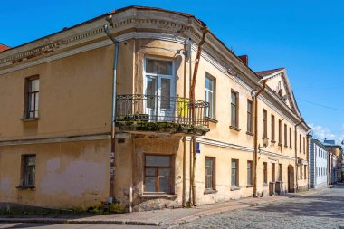 Vyborg, Lund evi, apartman, 18. yüzyıl binası, şehrin tarihi kısmı, Rusya