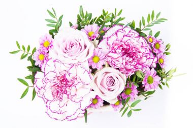 Bahar renk çiçekleri