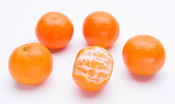 Tangerine vruchten Rechtenvrije Stockfoto's