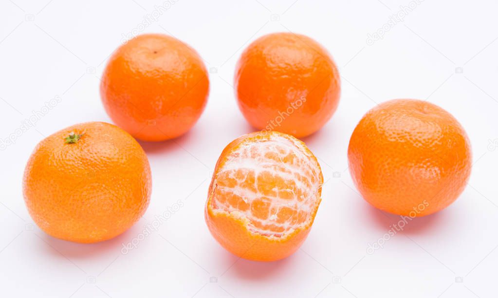 Tangerine fruits