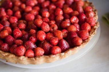 Pişirme tatlı çilek Kek pasta tart