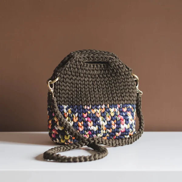 Módní textilní ženské kabelky — Stock fotografie
