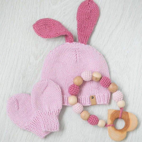 şirin şirin örgü yeni doğmuş tavşan ayarla