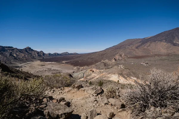 Marte Paisagem Deserto Planeta Vermelho Parque Nacional Teide Bela Vista — Fotografia de Stock