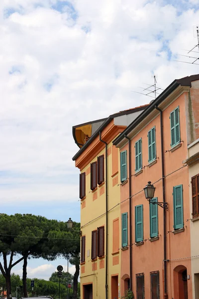 오래 된 건물 이탈리아 리미니 — 스톡 사진