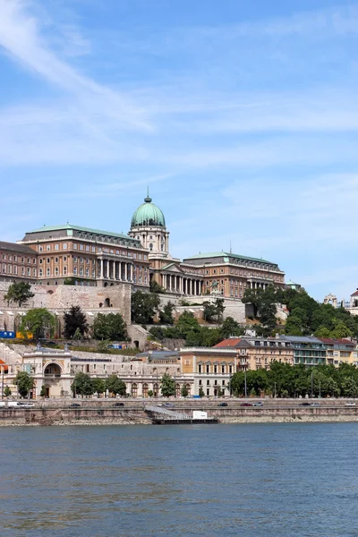 Budapest royal castle on Danube river Hungary — Φωτογραφία Αρχείου