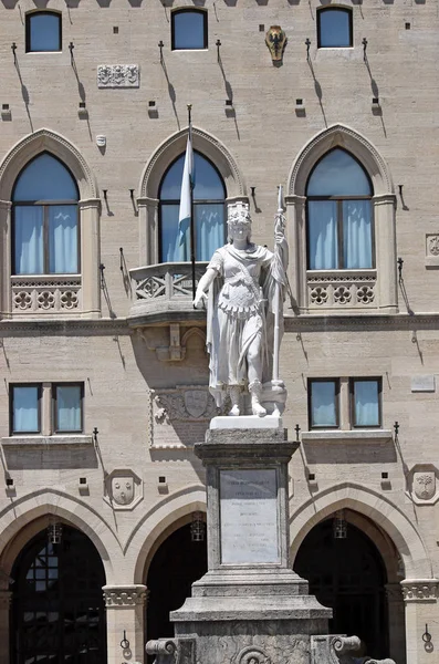 Statua della libertà San Marino Italia — Foto Stock