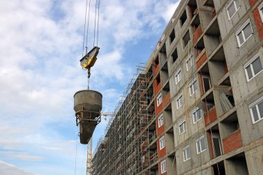 yeni bina inşaat sitesi sanayi
