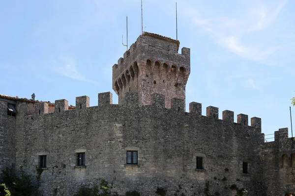 Fortaleza de San Marino Itália — Fotografia de Stock