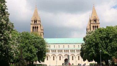 Pecs Macaristan landmark Katedrali