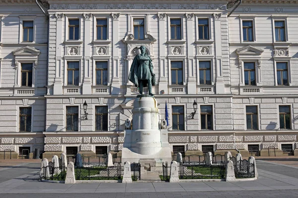 The Kossuth square Pecs Hungary — Stock Photo, Image